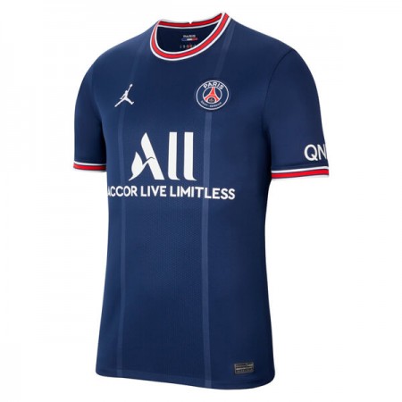 Billiga Fotbollströjor Paris Saint-Germain Hemma tröja 2021/22 Kortärmad